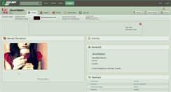 Desktop Screenshot of jeweliaiam.deviantart.com