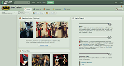Desktop Screenshot of batcrafts.deviantart.com