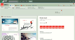 Desktop Screenshot of mash11.deviantart.com