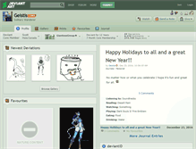 Tablet Screenshot of geistis.deviantart.com
