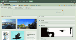 Desktop Screenshot of elpianista.deviantart.com