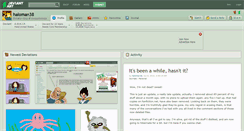 Desktop Screenshot of haloman38.deviantart.com