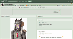 Desktop Screenshot of fans-of-kankuro.deviantart.com