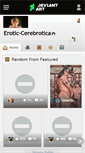 Mobile Screenshot of erotic-cerebrotica.deviantart.com