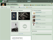 Tablet Screenshot of erotic-cerebrotica.deviantart.com