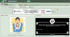 Desktop Screenshot of konorai.deviantart.com
