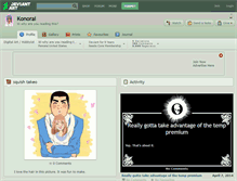 Tablet Screenshot of konorai.deviantart.com