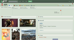 Desktop Screenshot of mcrs.deviantart.com
