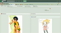 Desktop Screenshot of emii-chanii.deviantart.com