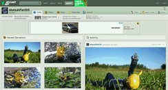 Desktop Screenshot of akatsukifan505.deviantart.com