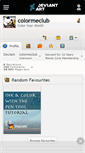 Mobile Screenshot of colormeclub.deviantart.com