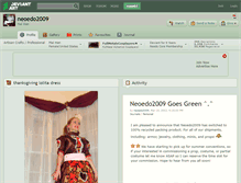 Tablet Screenshot of neoedo2009.deviantart.com