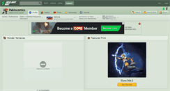 Desktop Screenshot of pablocomics.deviantart.com