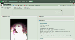 Desktop Screenshot of pinkprogram.deviantart.com