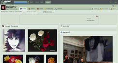 Desktop Screenshot of dance0927.deviantart.com