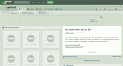 Desktop Screenshot of captive2d.deviantart.com