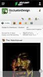 Mobile Screenshot of occlusiondesign.deviantart.com
