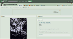 Desktop Screenshot of iandtheothersideofme.deviantart.com