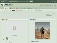 Tablet Screenshot of daskalt54-351.deviantart.com