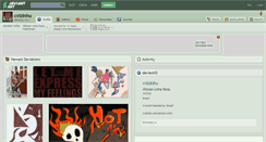 Desktop Screenshot of cvlzinhu.deviantart.com