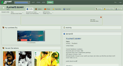 Desktop Screenshot of playmate-bunny.deviantart.com