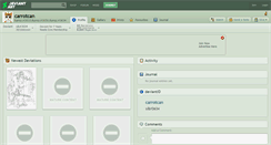 Desktop Screenshot of carrotcan.deviantart.com