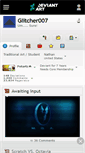 Mobile Screenshot of glitcher007.deviantart.com