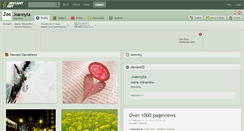 Desktop Screenshot of joannyta.deviantart.com