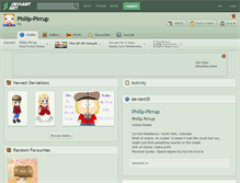 Tablet Screenshot of philip-pirrup.deviantart.com