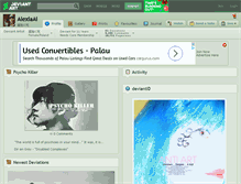 Tablet Screenshot of alexiaai.deviantart.com