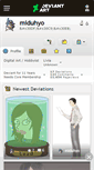 Mobile Screenshot of miduhyo.deviantart.com
