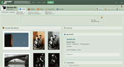 Desktop Screenshot of danielroth.deviantart.com