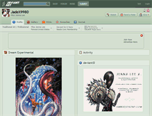 Tablet Screenshot of jadex9980.deviantart.com