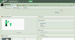 Desktop Screenshot of mmcm312.deviantart.com
