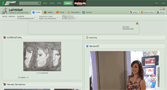 Desktop Screenshot of lollykiller.deviantart.com