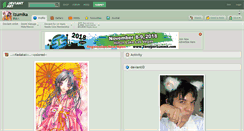 Desktop Screenshot of izumika.deviantart.com