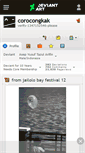 Mobile Screenshot of corocongkak.deviantart.com