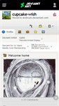 Mobile Screenshot of cupcake-wish.deviantart.com