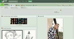 Desktop Screenshot of mekhtu.deviantart.com