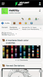 Mobile Screenshot of mekhtu.deviantart.com