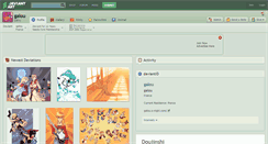 Desktop Screenshot of galou.deviantart.com