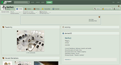 Desktop Screenshot of nerfect.deviantart.com