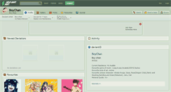 Desktop Screenshot of boychan.deviantart.com