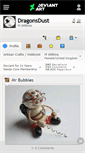 Mobile Screenshot of dragonsdust.deviantart.com