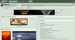 Desktop Screenshot of disgracian.deviantart.com