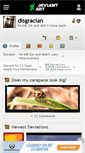 Mobile Screenshot of disgracian.deviantart.com