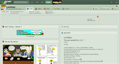 Desktop Screenshot of lorethian.deviantart.com