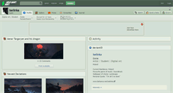 Desktop Screenshot of iselinka.deviantart.com