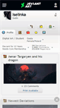 Mobile Screenshot of iselinka.deviantart.com