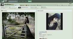 Desktop Screenshot of ladyxboleyn.deviantart.com